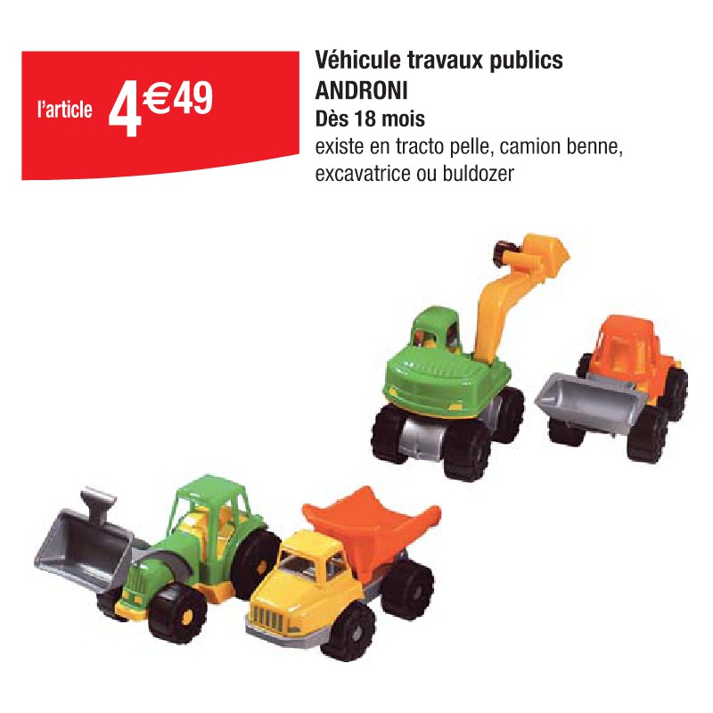 Véhicule travaux publics ANDRONI
