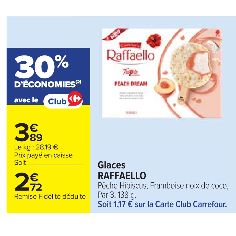 Glaces RAFFAELLO