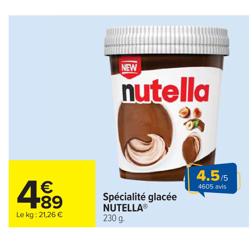 Spécialité glacée NUTELLA®