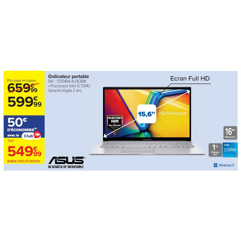 Ordinateur portable ASUS