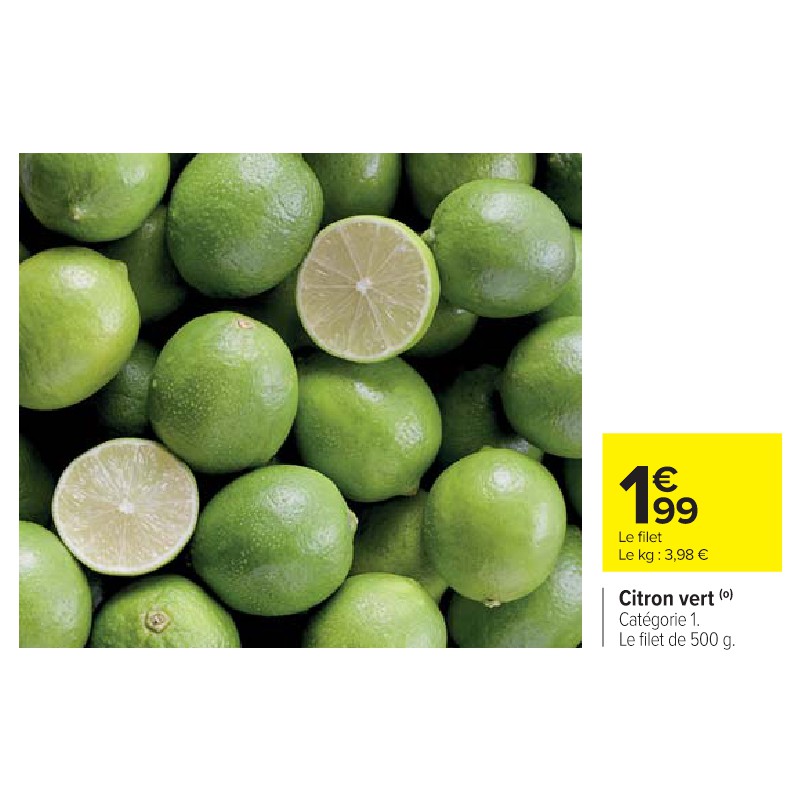 Citron vert Cora Petit-déjeuner
