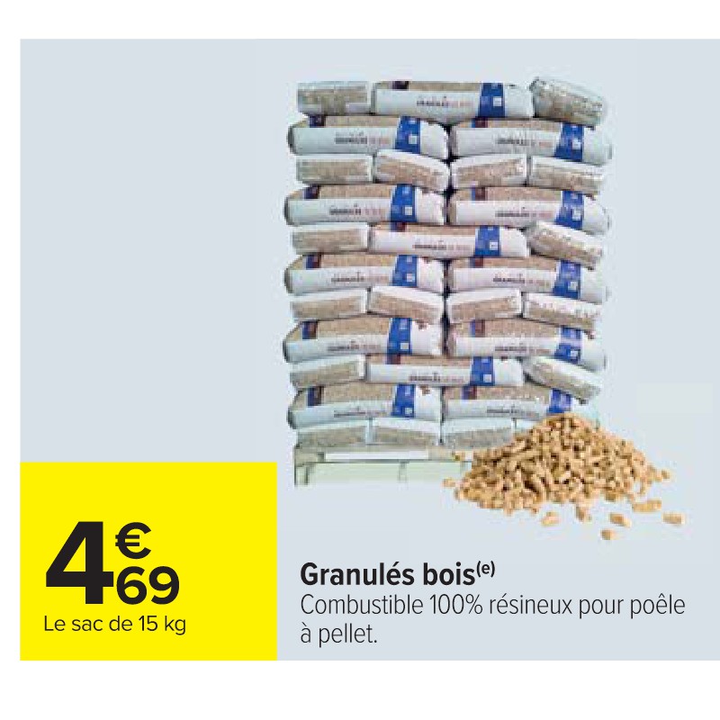 Granulés bois Cora Petit-déjeuner