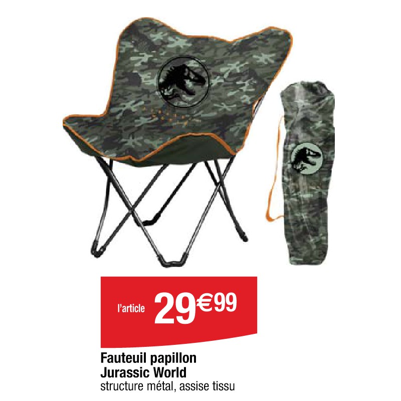 Fauteuil papillon Jurassic World