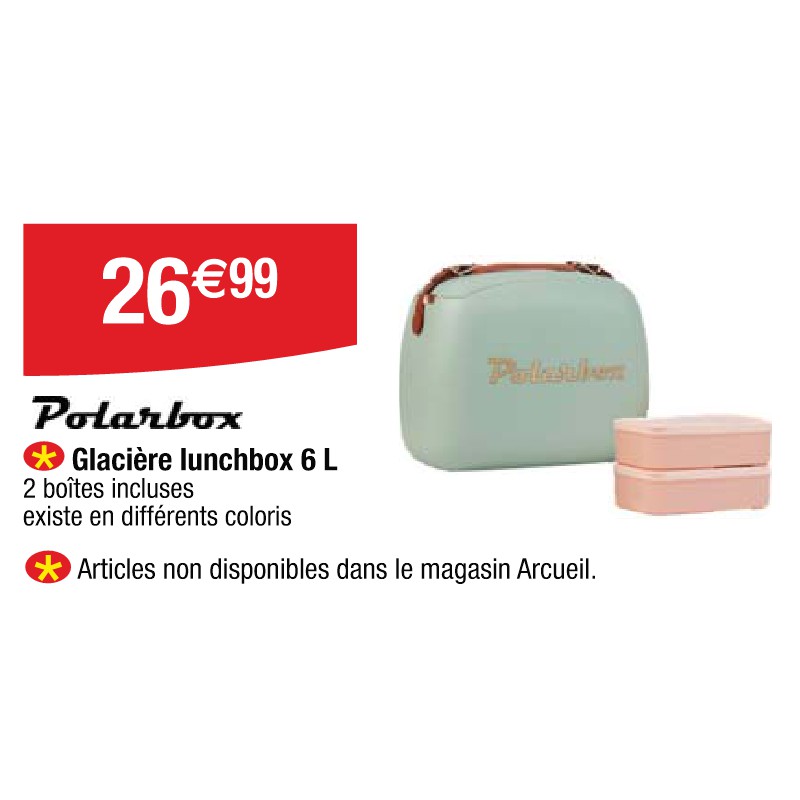 Glacière lunchbox 6 L