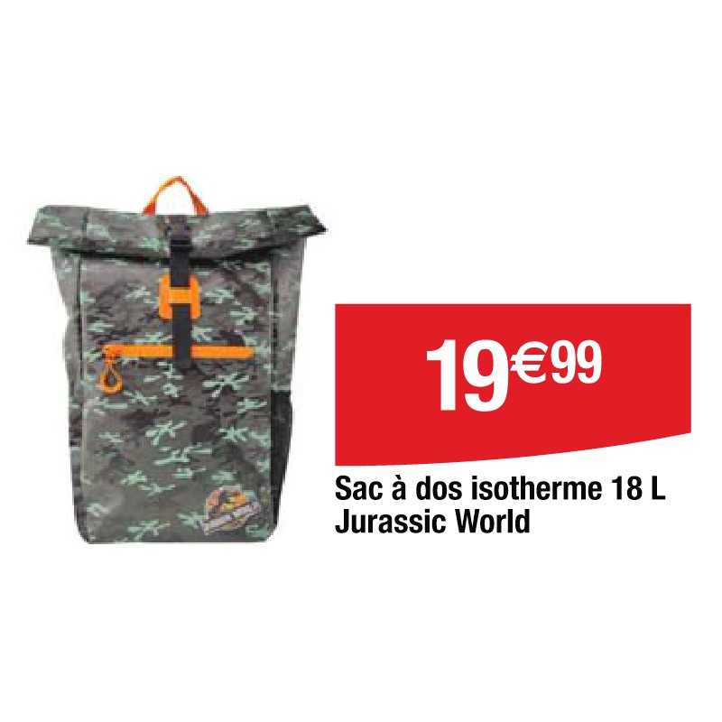 Sac à dos isotherme 18 L Jurassic World