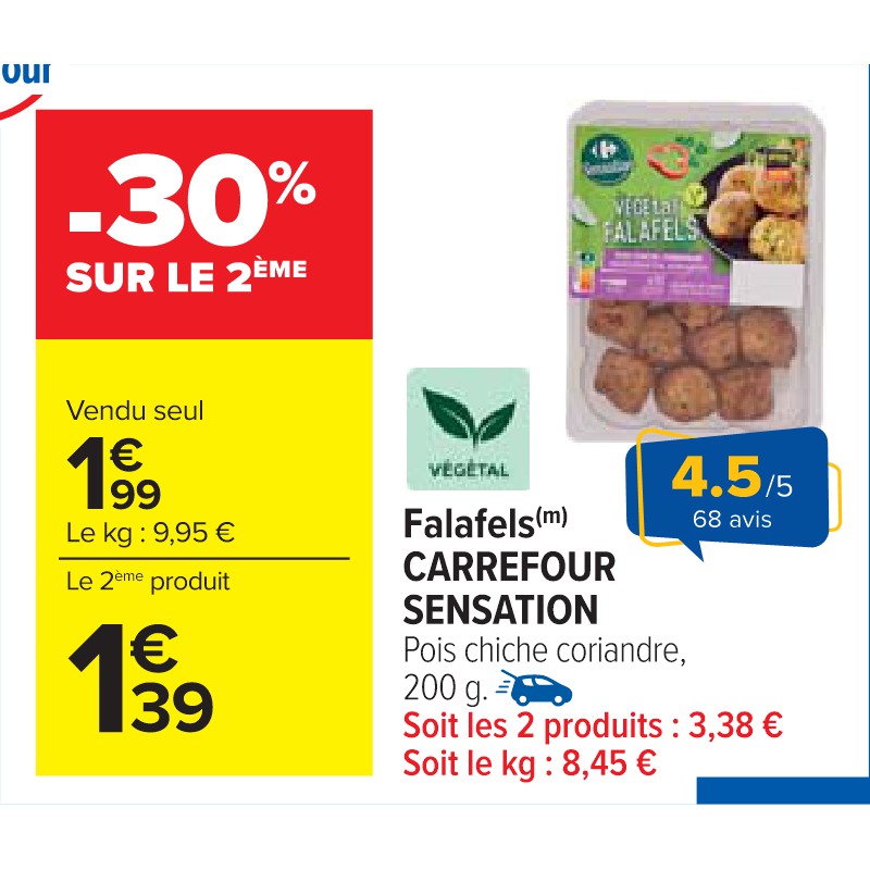 Falafels CARREFOUR SENSATION