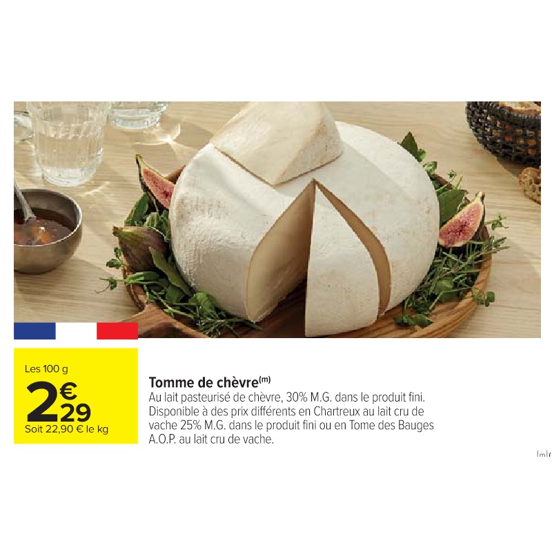 Tomme de chèvre SCHMIDHAUSER