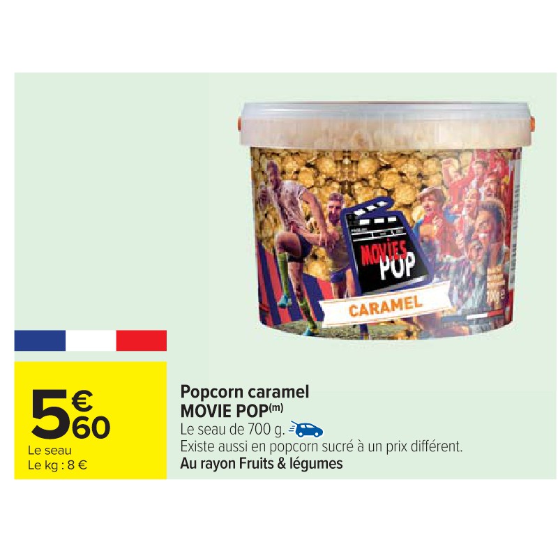 Popcorn caramel MOVIE POP