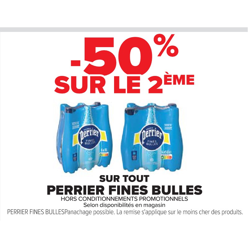 PERRIER FINES BULLES Cora Apéro