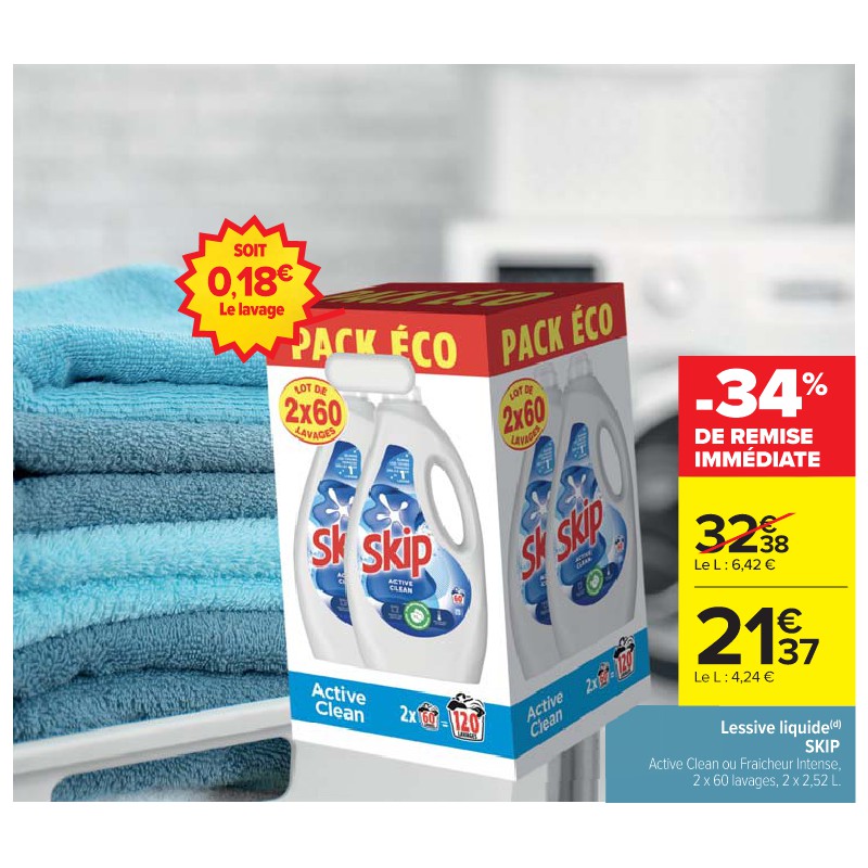 Lessive liquide SKIP
