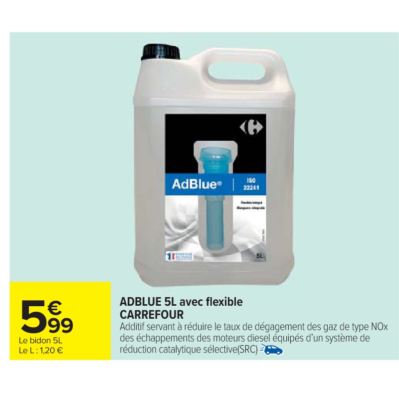 ADBLUE 5L avec flexible CARREFOUR