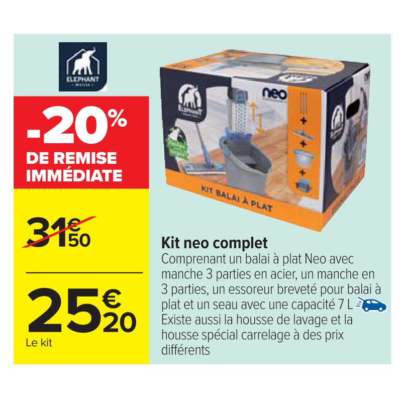 Kit neo complet ELEPHANT Cora Apéro
