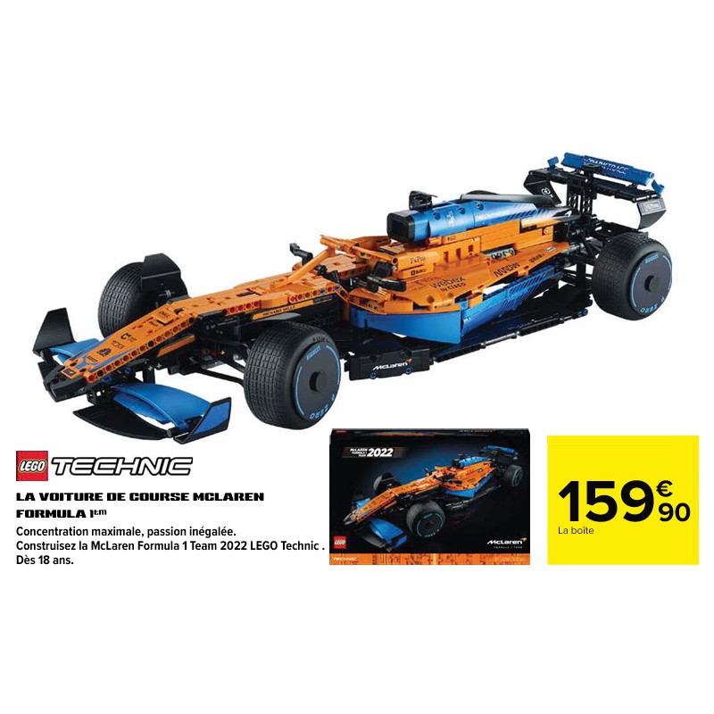 LA VOITURE DE COURSE MCLAREN FORMULA 1™