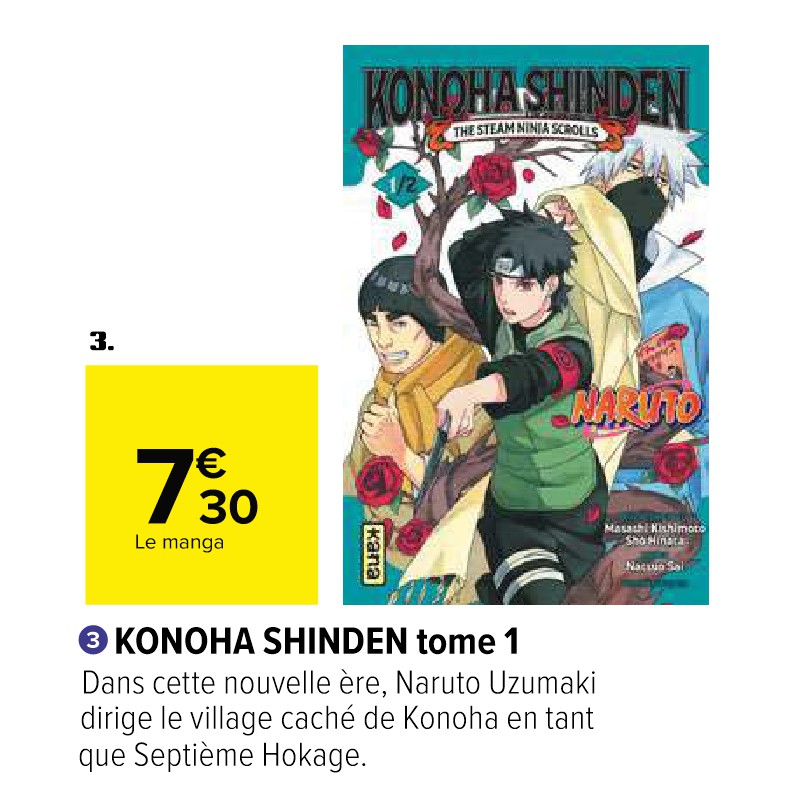 KONOHA SHINDEN tome 1