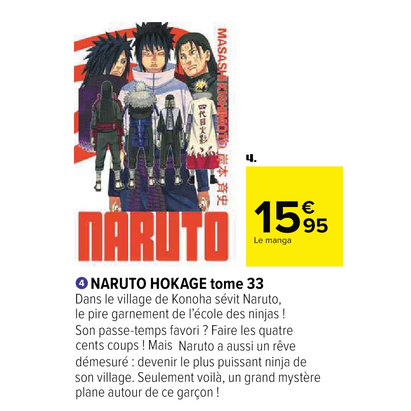 NARUTO HOKAGE tome 33